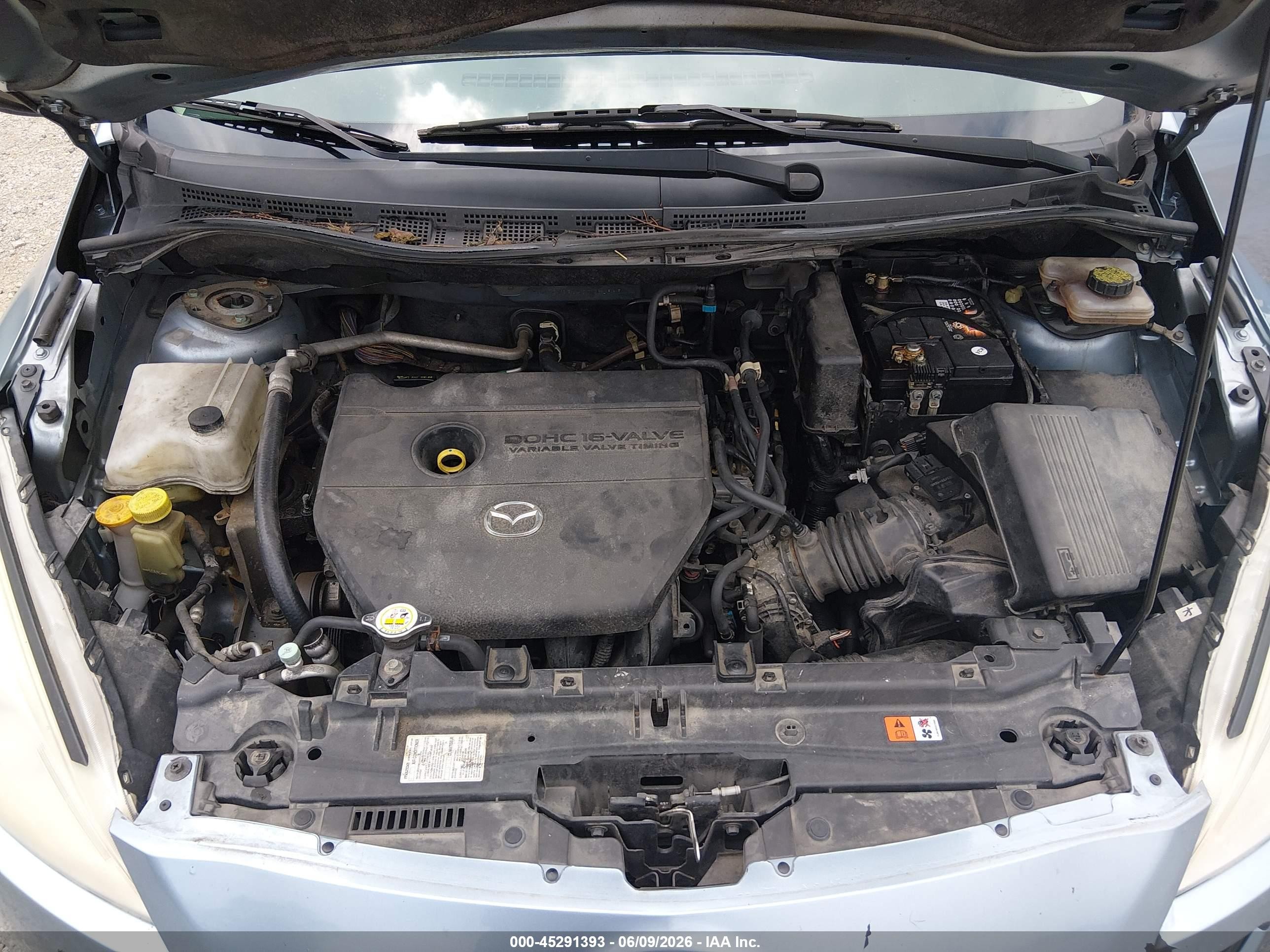 2013 Mazda Mazda5 Sport Light Blue vin: JM1CW2BL4D0161665
