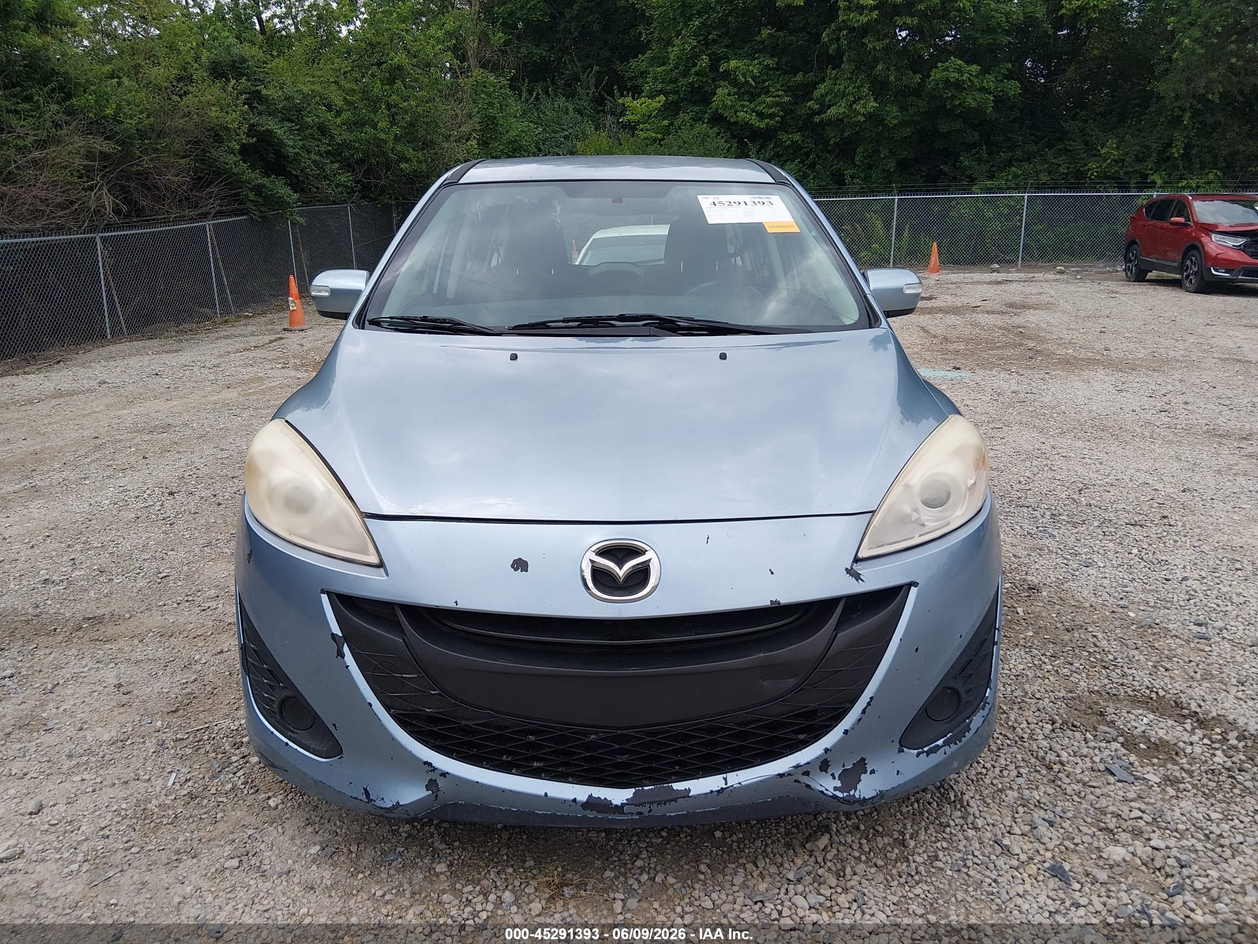 2013 Mazda Mazda5 Sport Light Blue vin: JM1CW2BL4D0161665