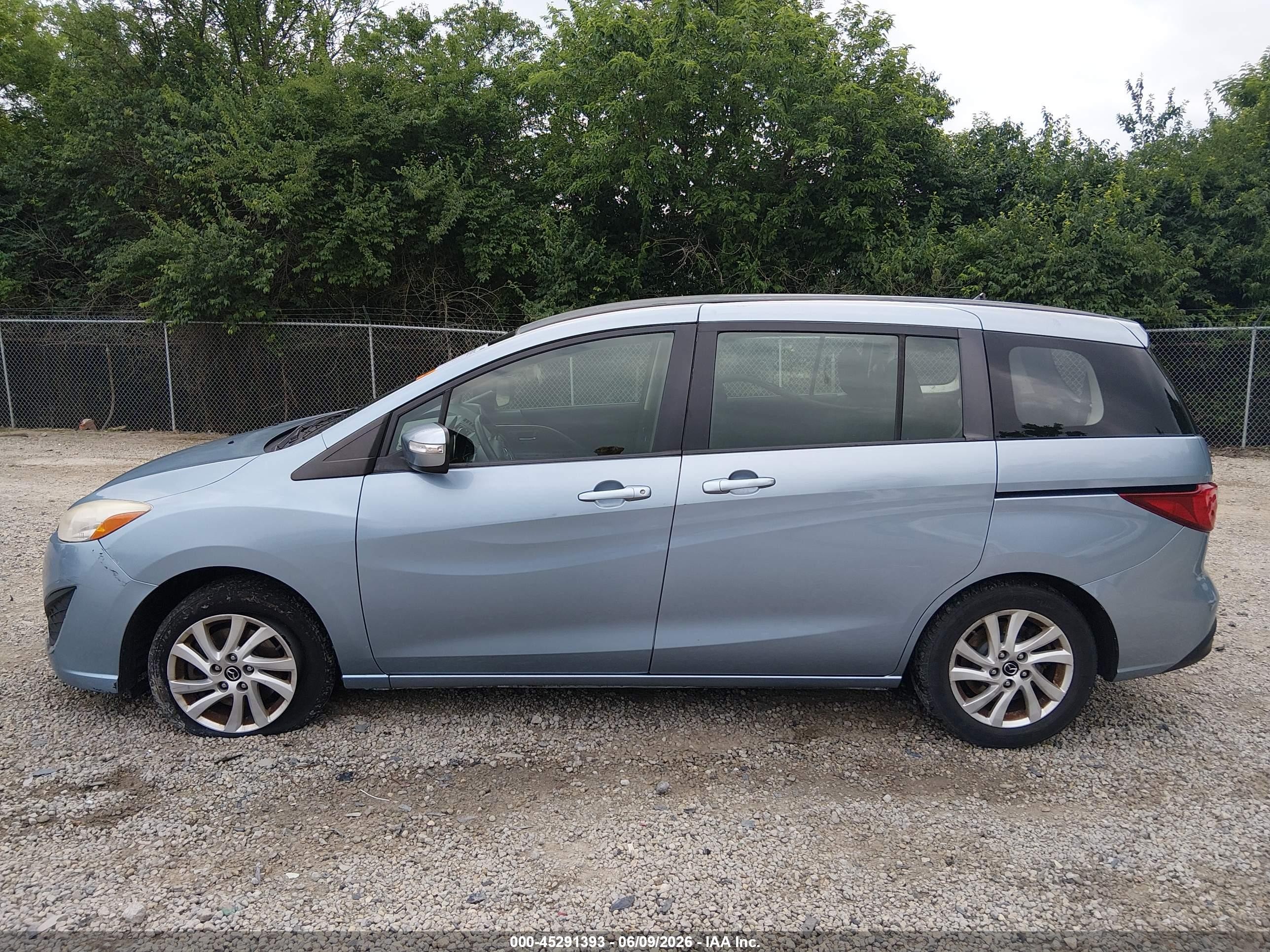 2013 Mazda Mazda5 Sport Light Blue vin: JM1CW2BL4D0161665