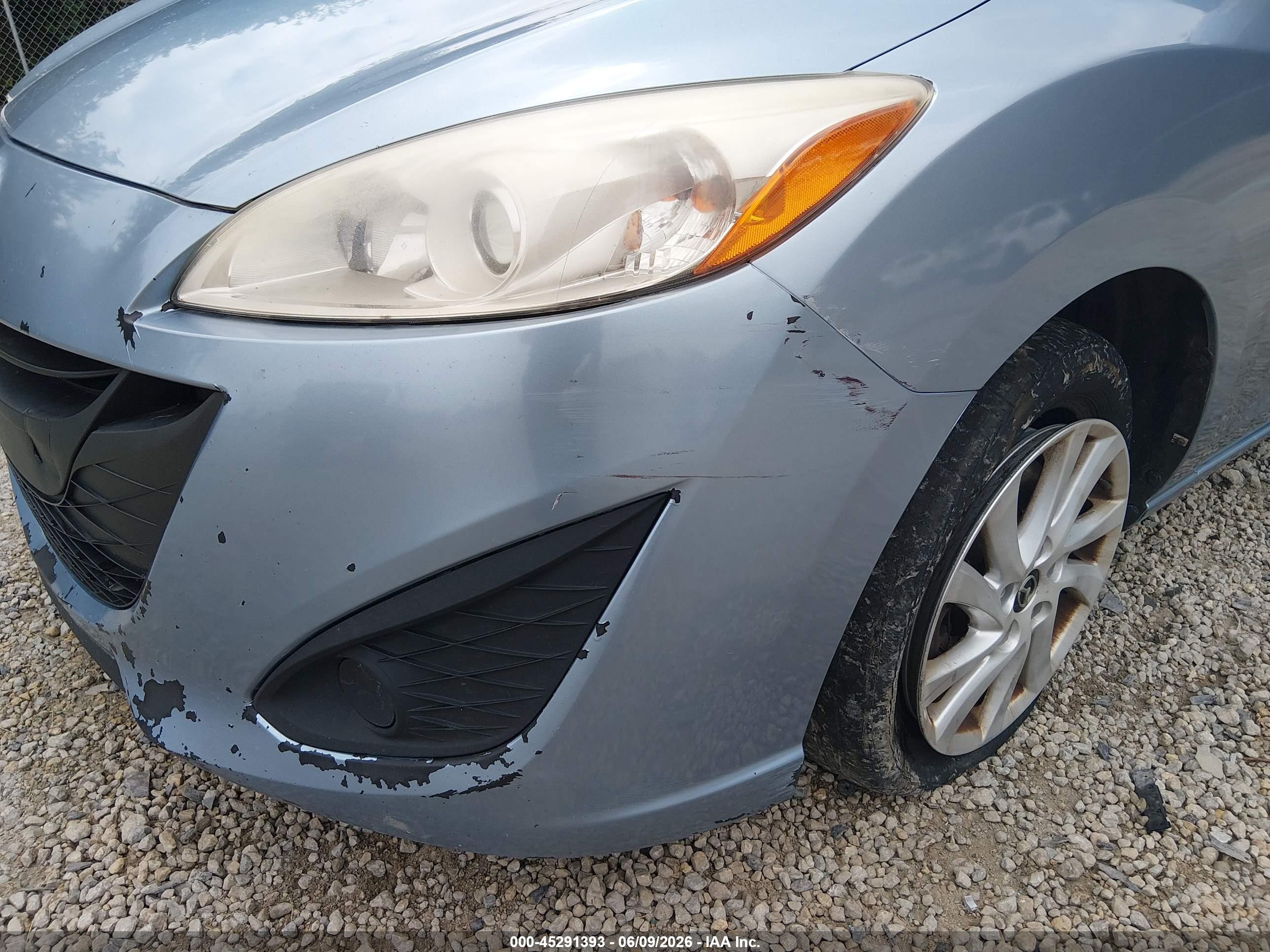 2013 Mazda Mazda5 Sport Light Blue vin: JM1CW2BL4D0161665