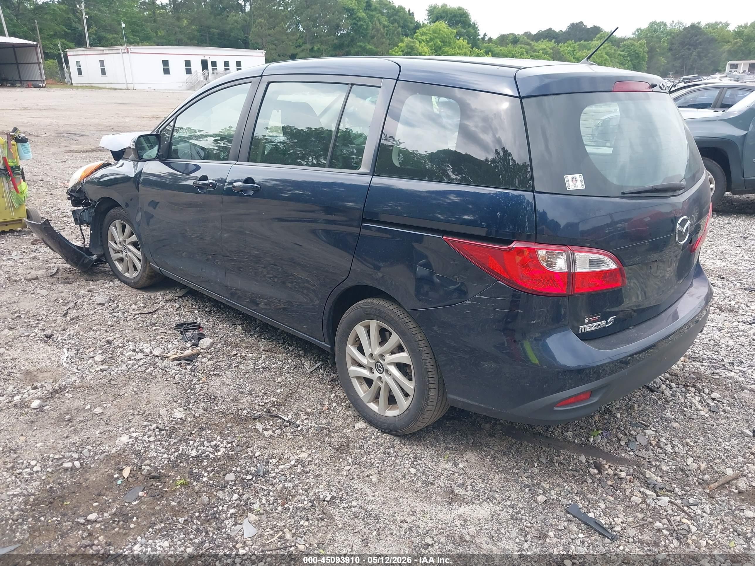 2014 Mazda Mazda5 Sport Dark Blue vin: JM1CW2BL4E0178144