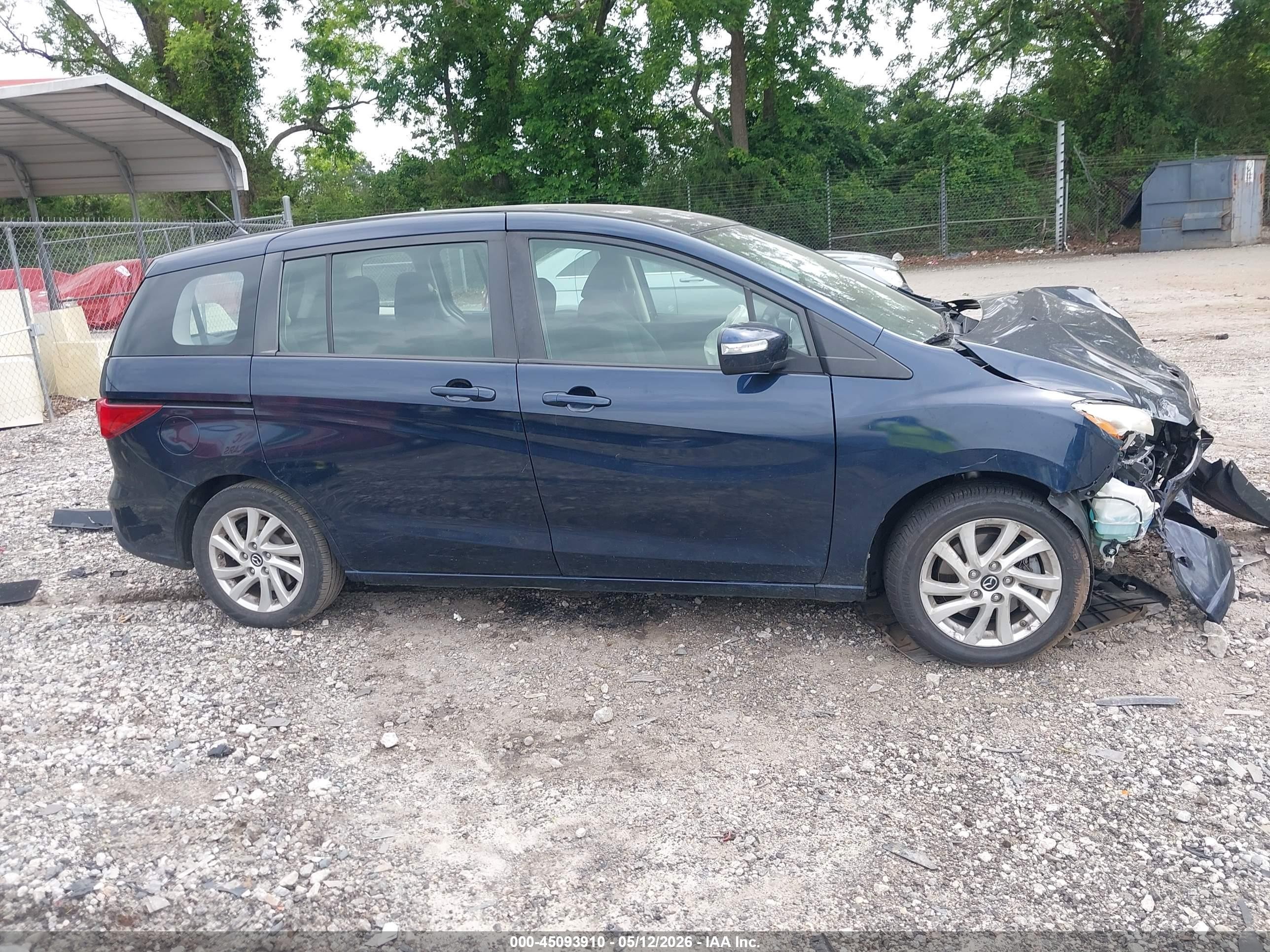 2014 Mazda Mazda5 Sport Dark Blue vin: JM1CW2BL4E0178144