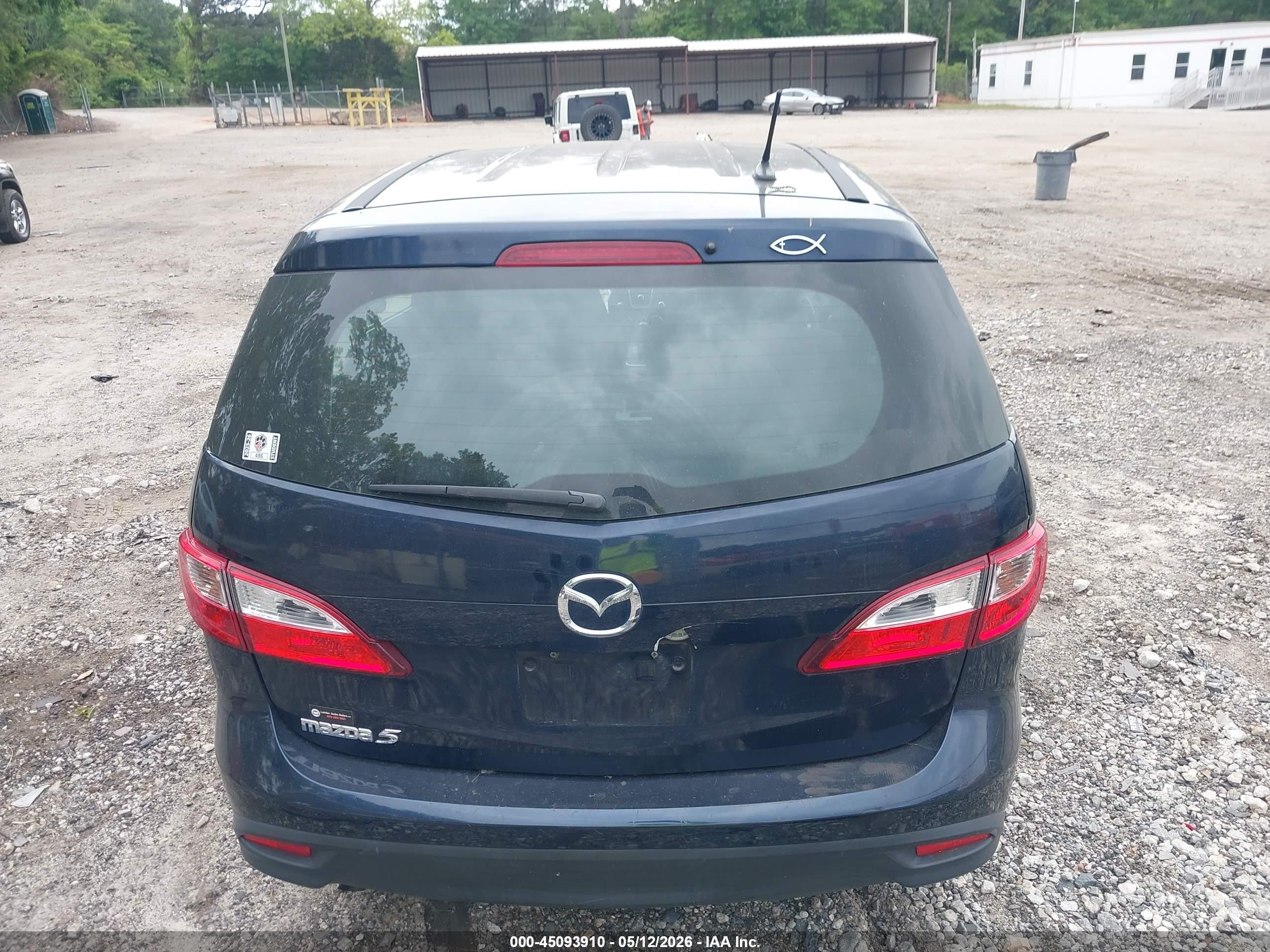 2014 Mazda Mazda5 Sport Dark Blue vin: JM1CW2BL4E0178144