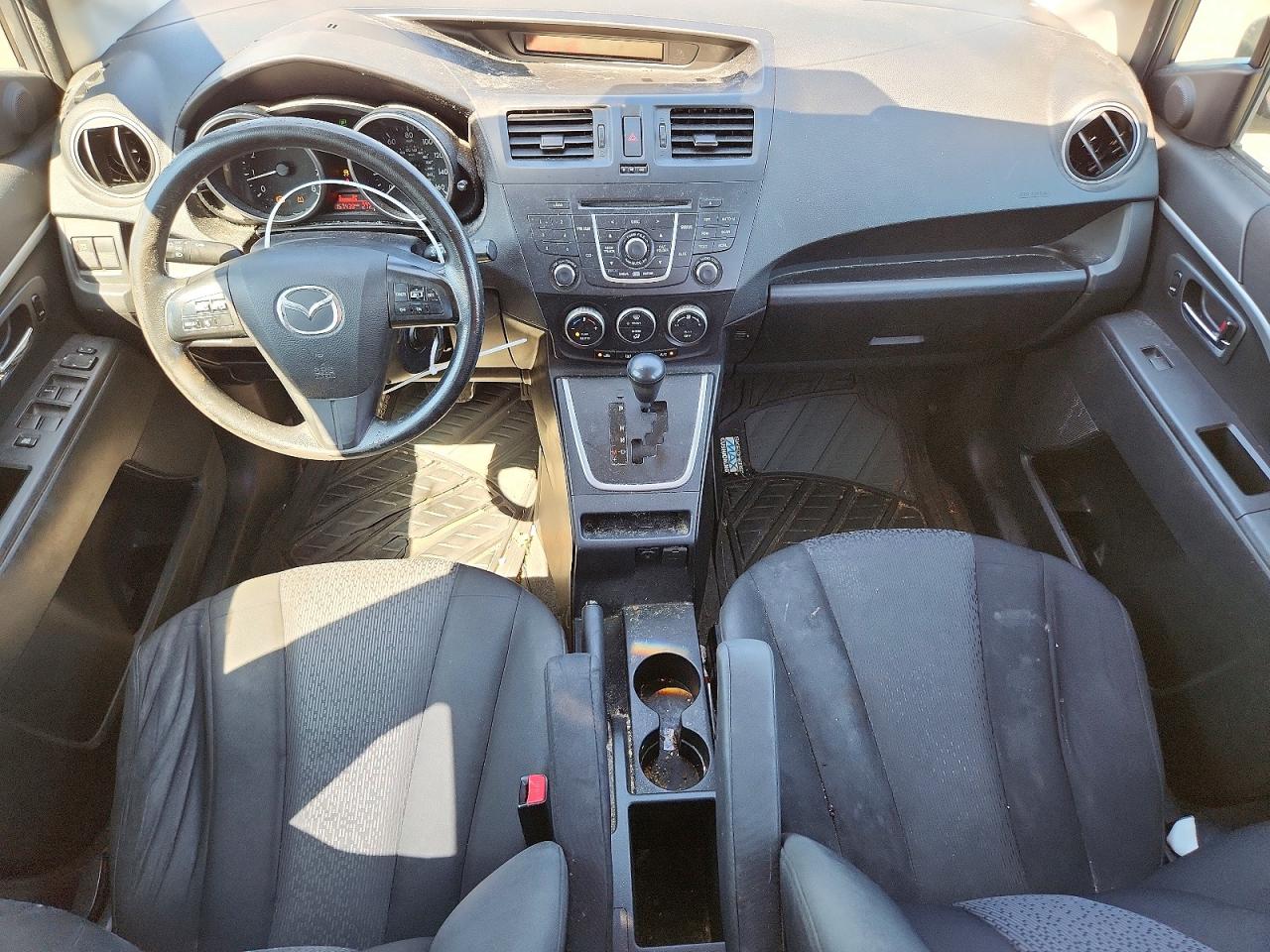 2012 Mazda 5 Silver vin: JM1CW2BL5C0105376