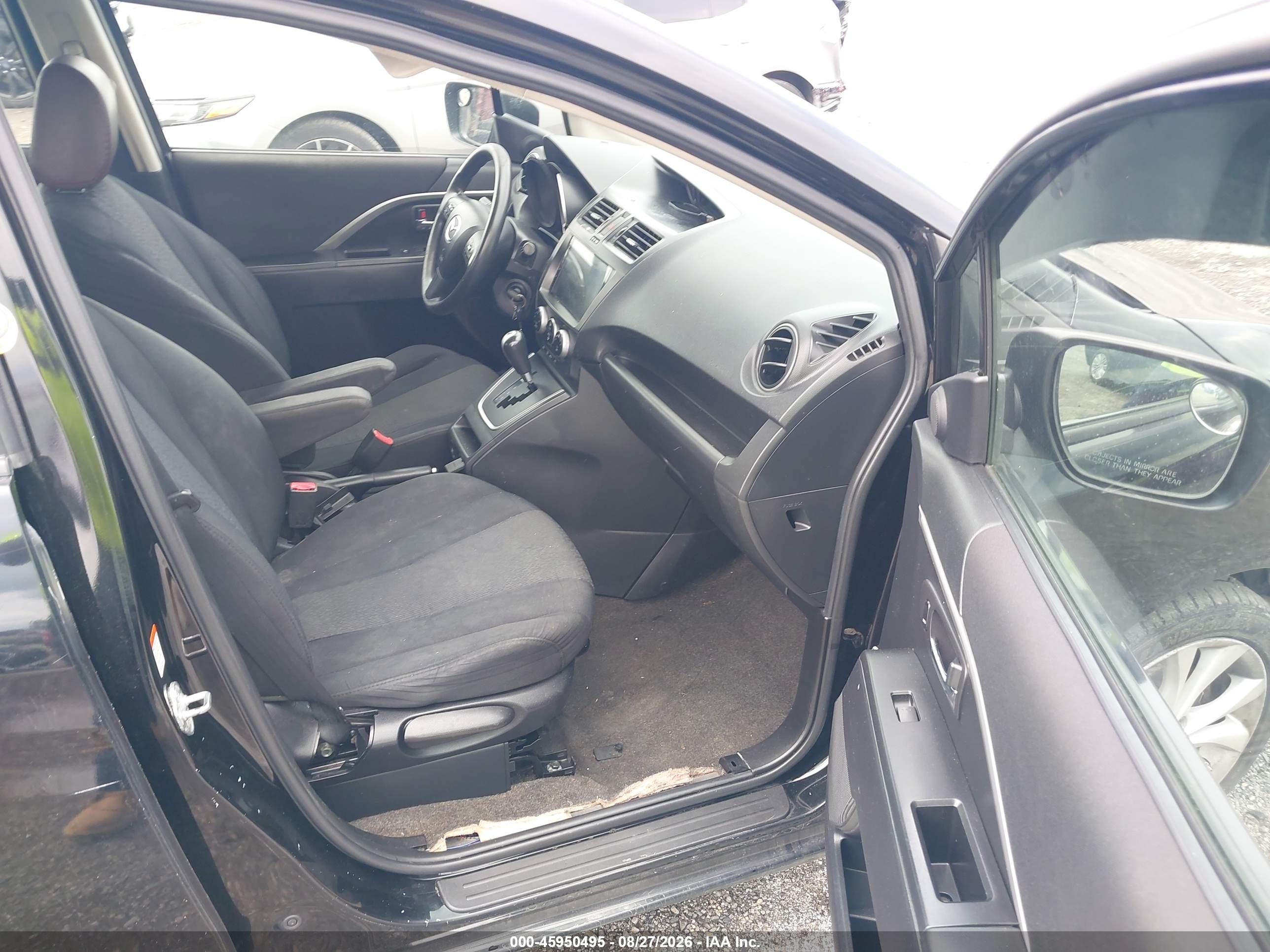 2012 Mazda Mazda5 Sport Black vin: JM1CW2BL5C0116474