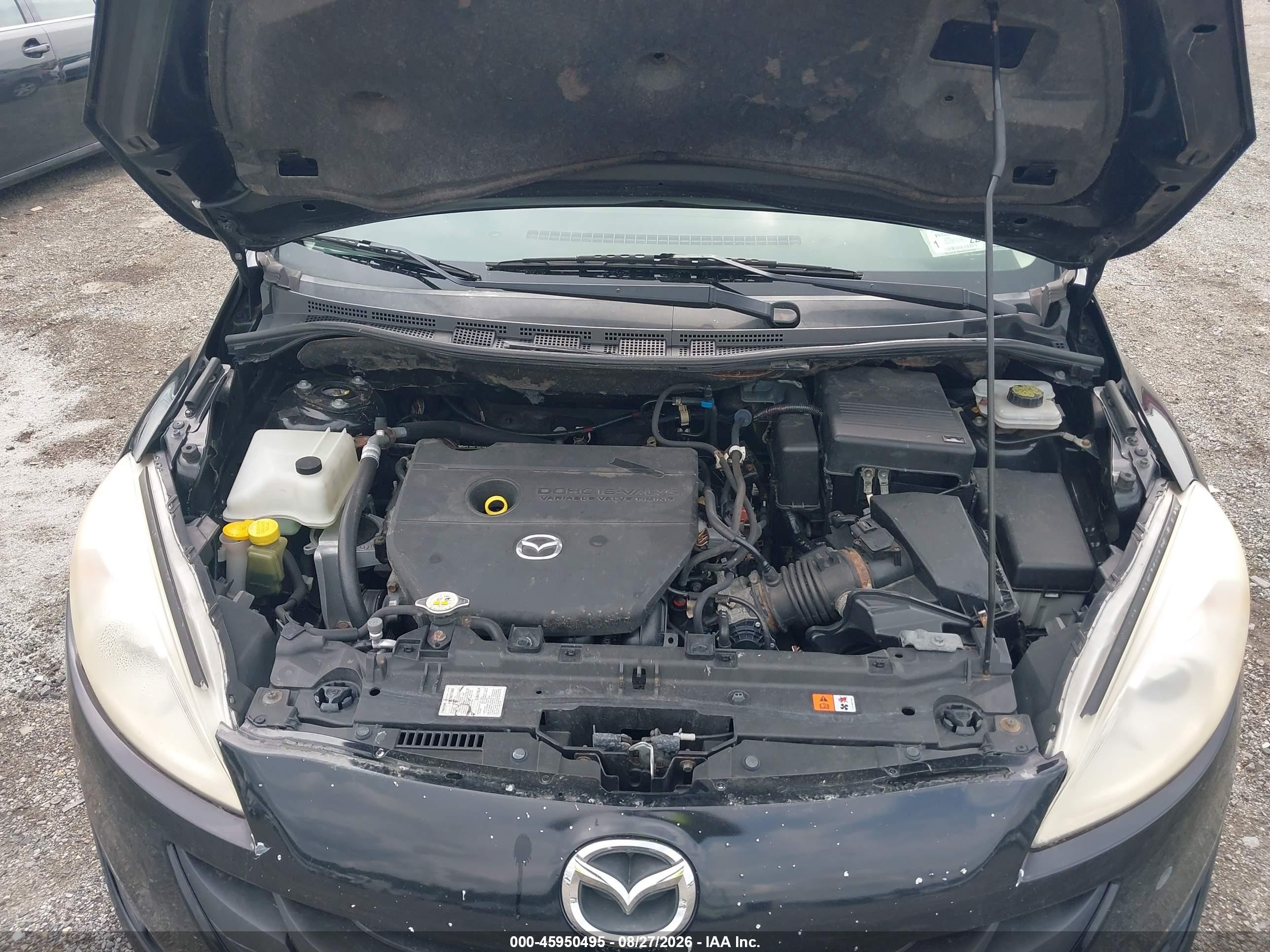 2012 Mazda Mazda5 Sport Black vin: JM1CW2BL5C0116474