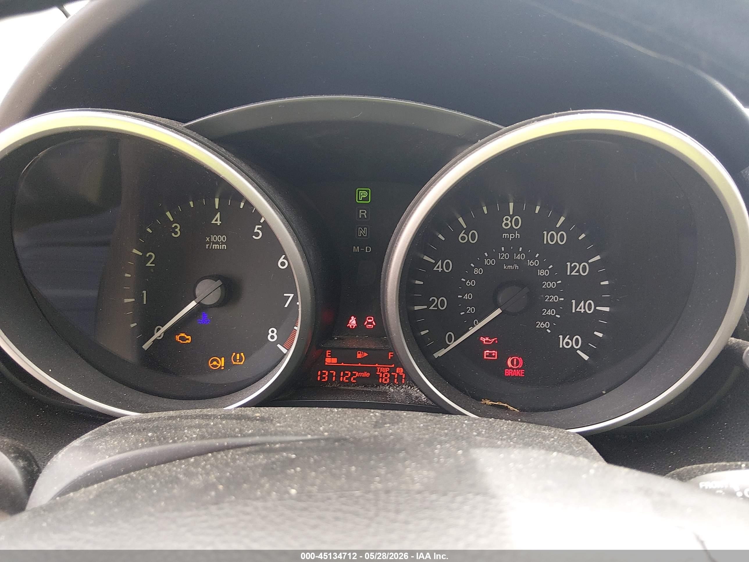 2013 Mazda Mazda5 Sport Gray vin: JM1CW2BL5D0147581