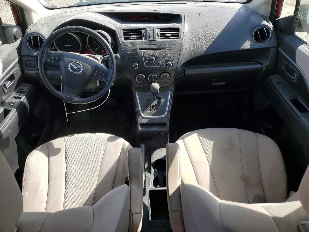 2013 Mazda 5 Red vin: JM1CW2BL5D0153588
