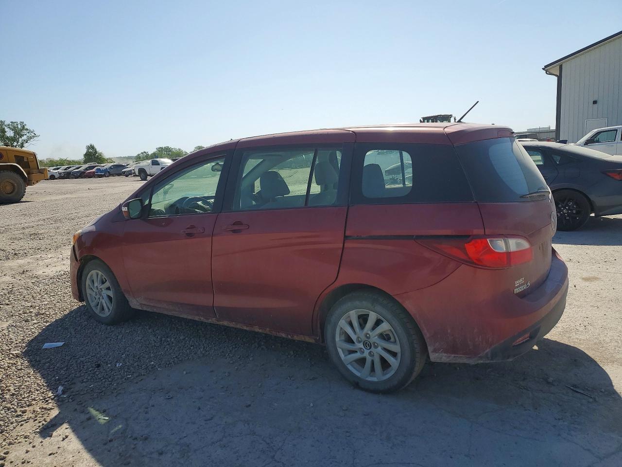 2013 Mazda 5 Red vin: JM1CW2BL5D0153588