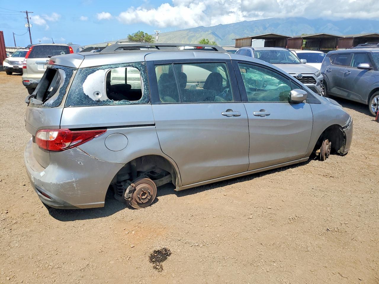 2014 Mazda 5 Sport Silver vin: JM1CW2BL5E0164561