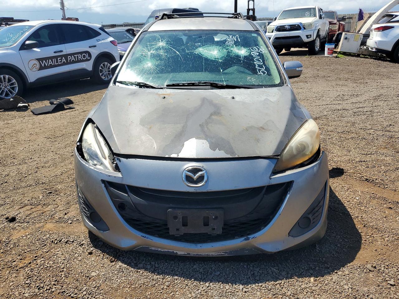 2014 Mazda 5 Sport Silver vin: JM1CW2BL5E0164561