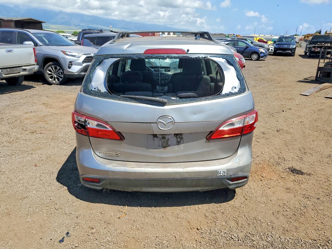2014 Mazda 5 Sport Silver vin: JM1CW2BL5E0164561