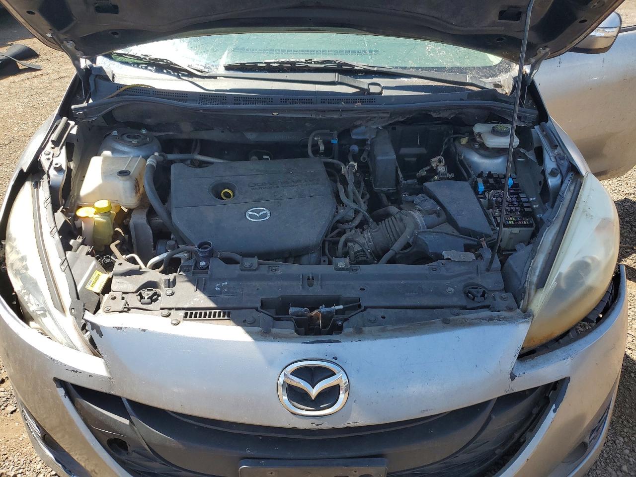 2014 Mazda 5 Sport Silver vin: JM1CW2BL5E0164561