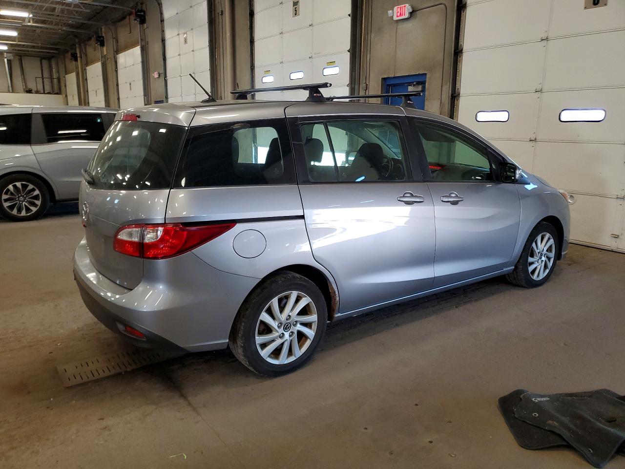 2015 Mazda 5 Sport Silver vin: JM1CW2BL5F0181281