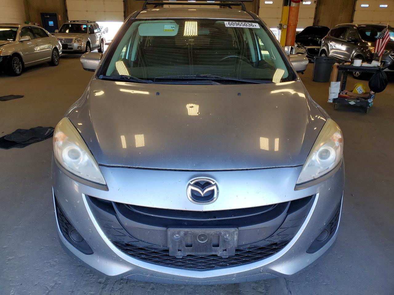 2015 Mazda 5 Sport Silver vin: JM1CW2BL5F0181281