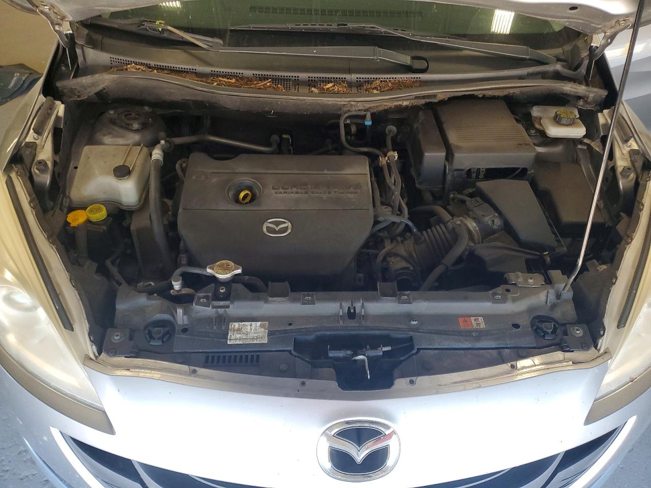 2015 Mazda 5 Sport Silver vin: JM1CW2BL5F0181281