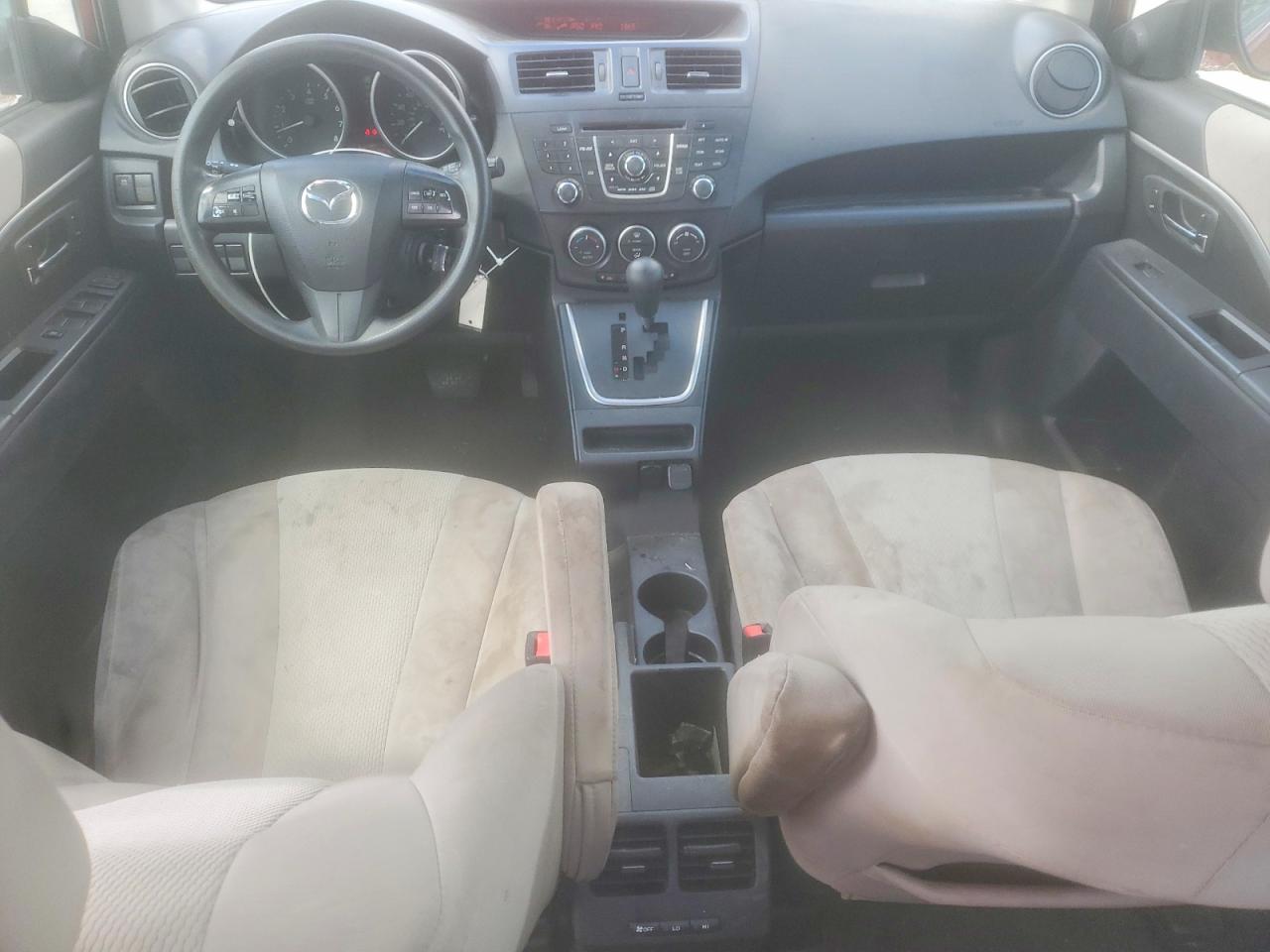 2015 Mazda 5 Sport Red vin: JM1CW2BL5F0186805