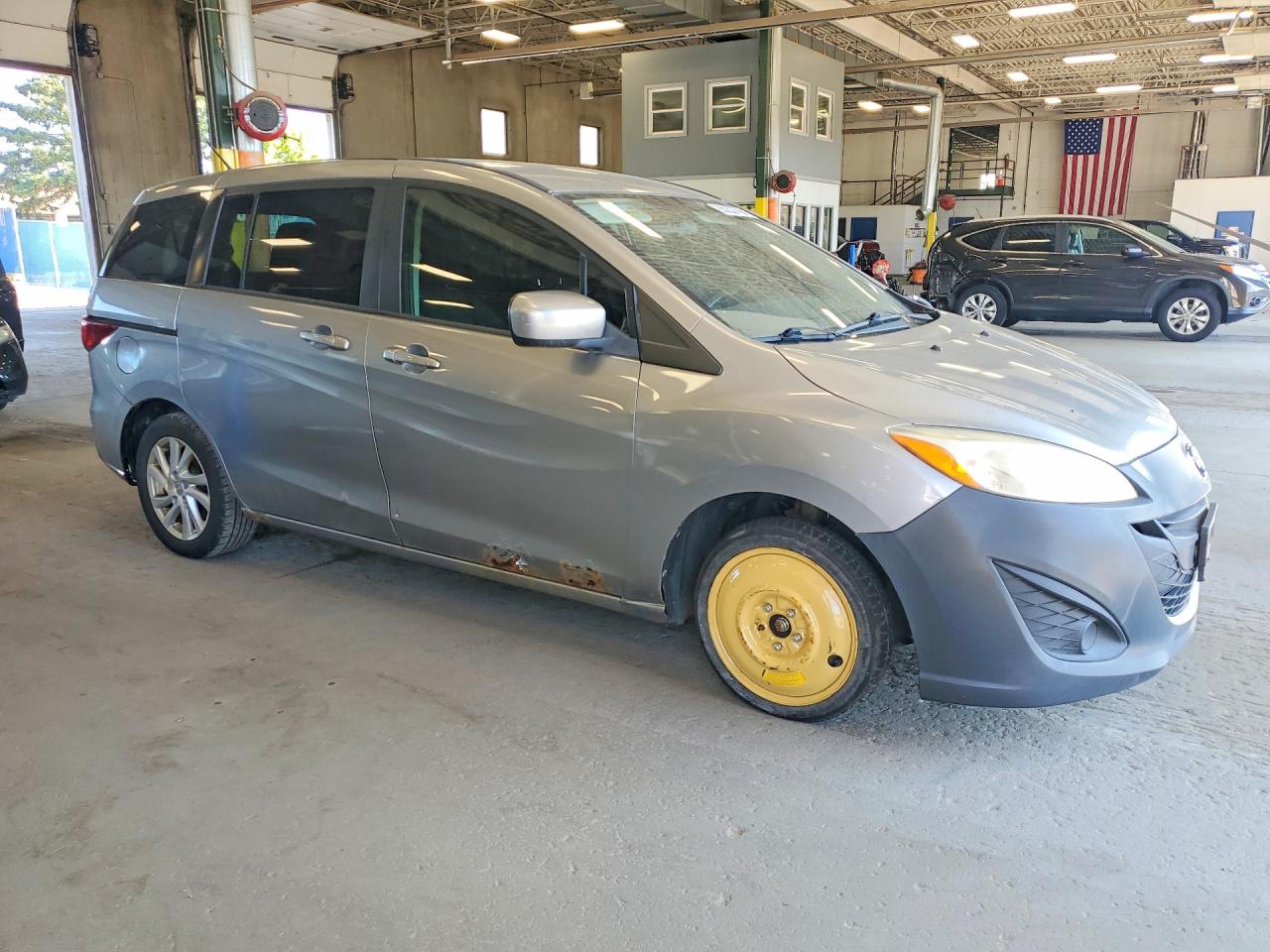2012 Mazda 5 Серебряный vin: JM1CW2BL6C0112885