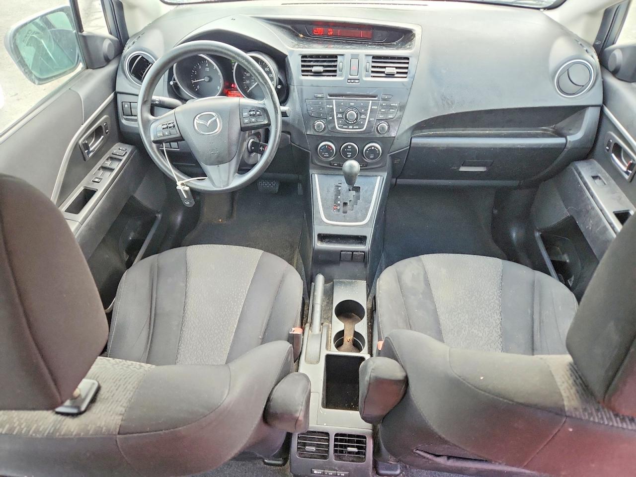 2012 Mazda 5 Silver vin: JM1CW2BL6C0115365