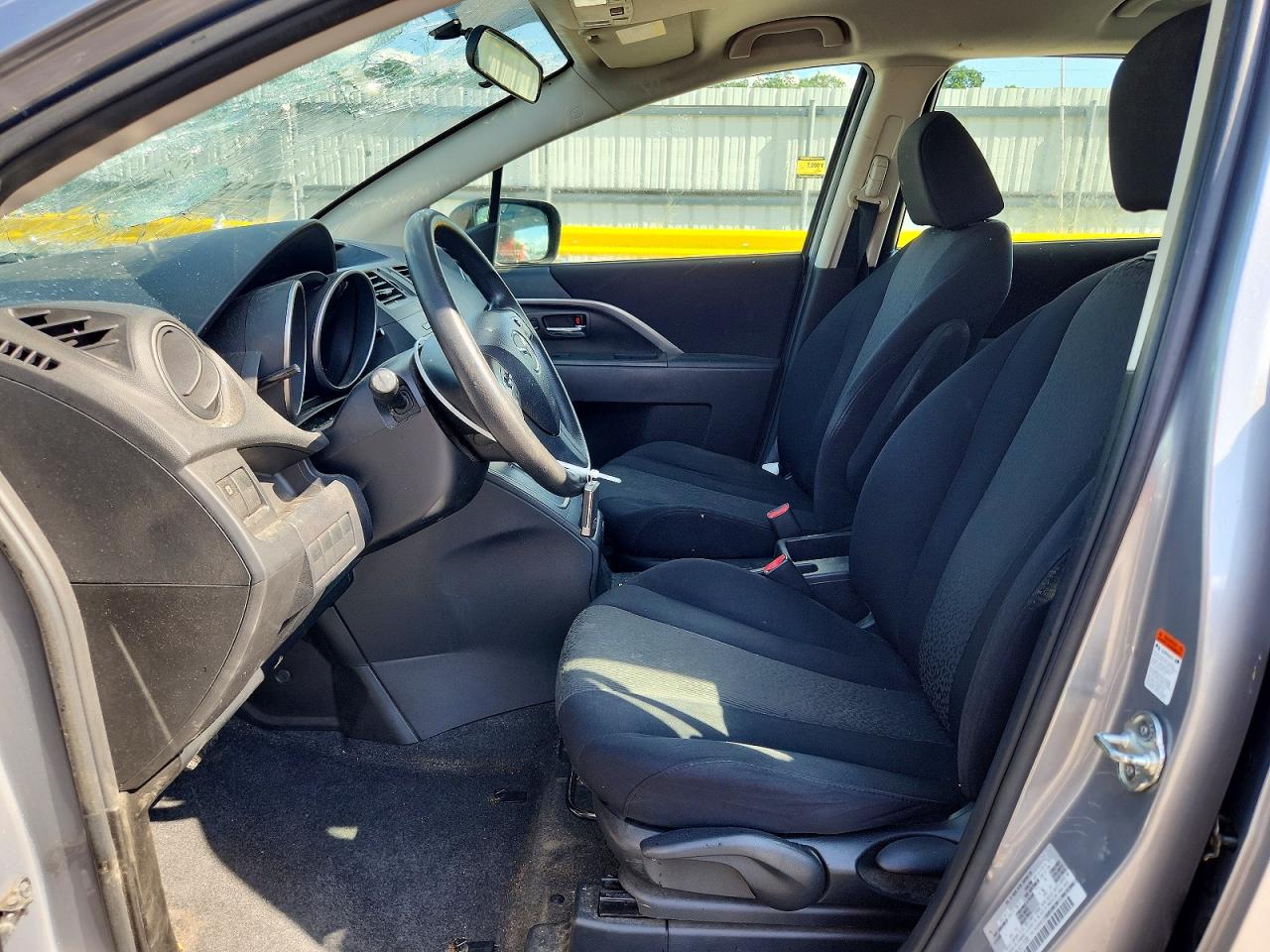 2012 Mazda 5 Silver vin: JM1CW2BL6C0115365