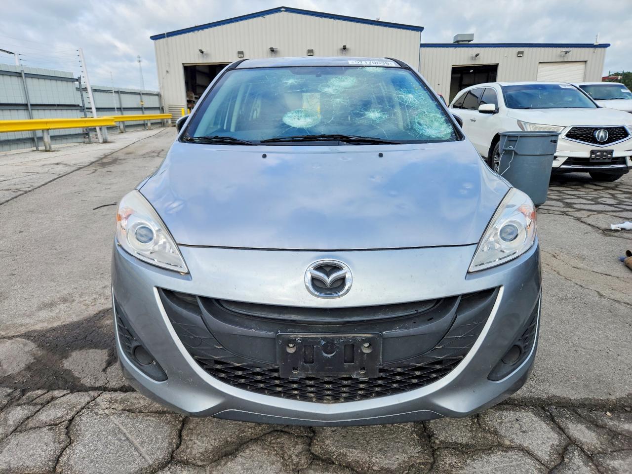 2012 Mazda 5 Silver vin: JM1CW2BL6C0115365