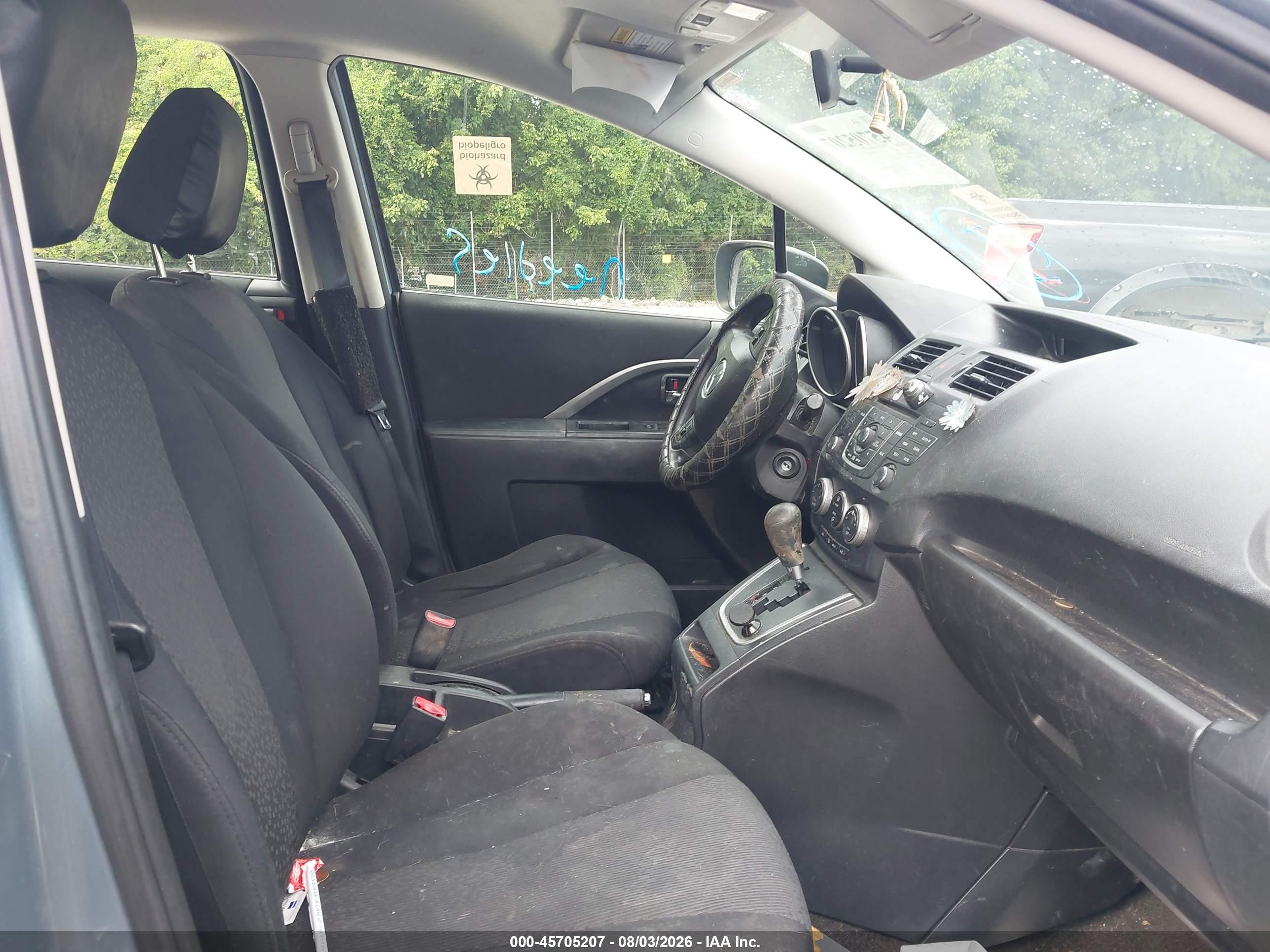 2012 Mazda Mazda5 Sport Light Blue vin: JM1CW2BL6C0140539