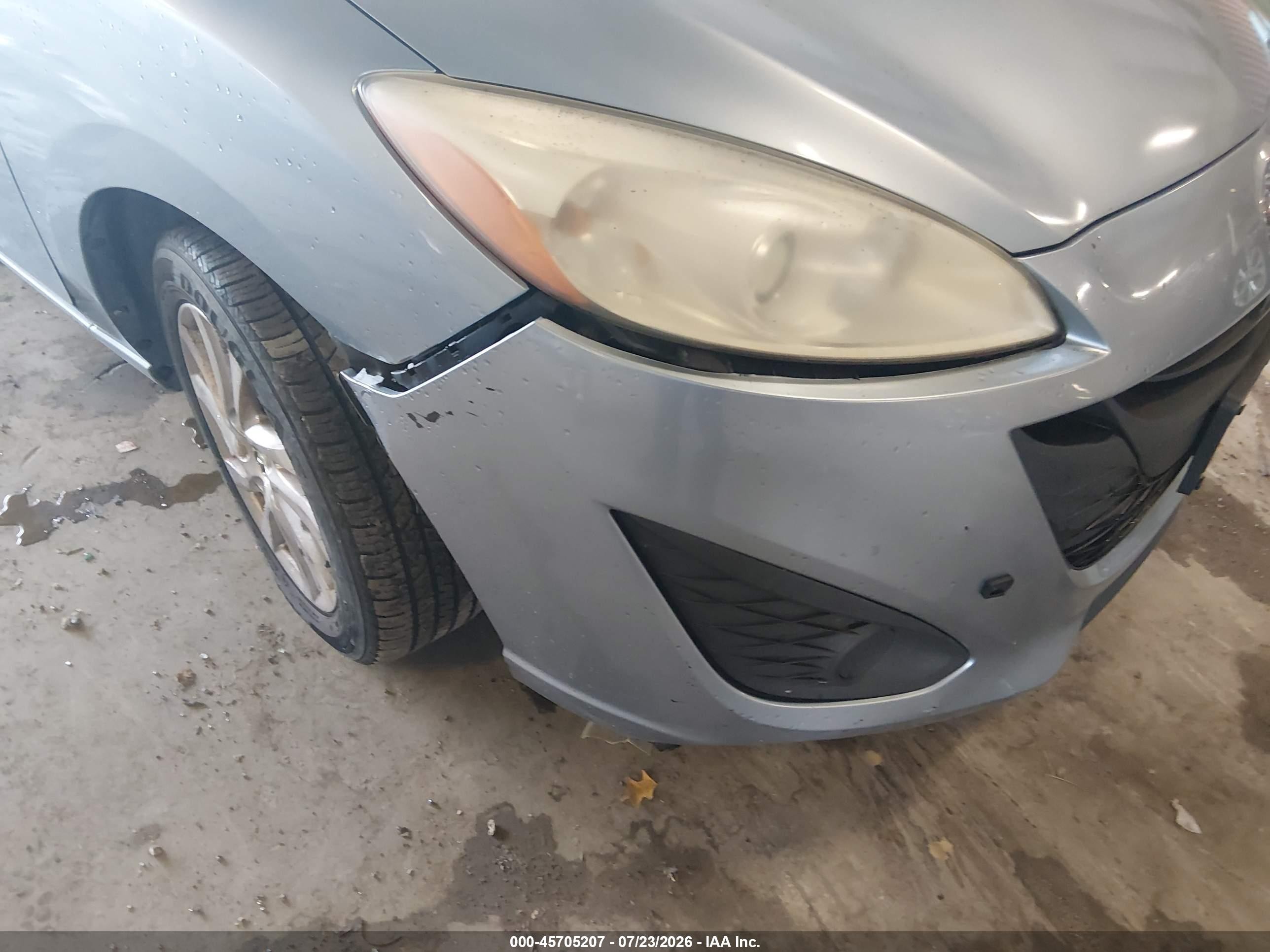 2012 Mazda Mazda5 Sport Light Blue vin: JM1CW2BL6C0140539