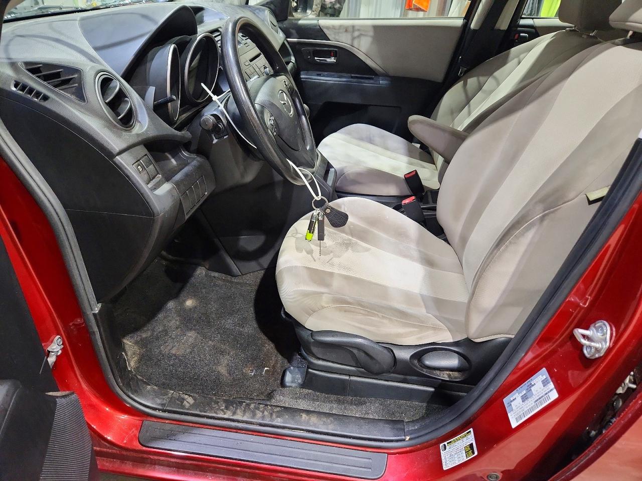 2013 Mazda 5 Красный vin: JM1CW2BL6D0146407
