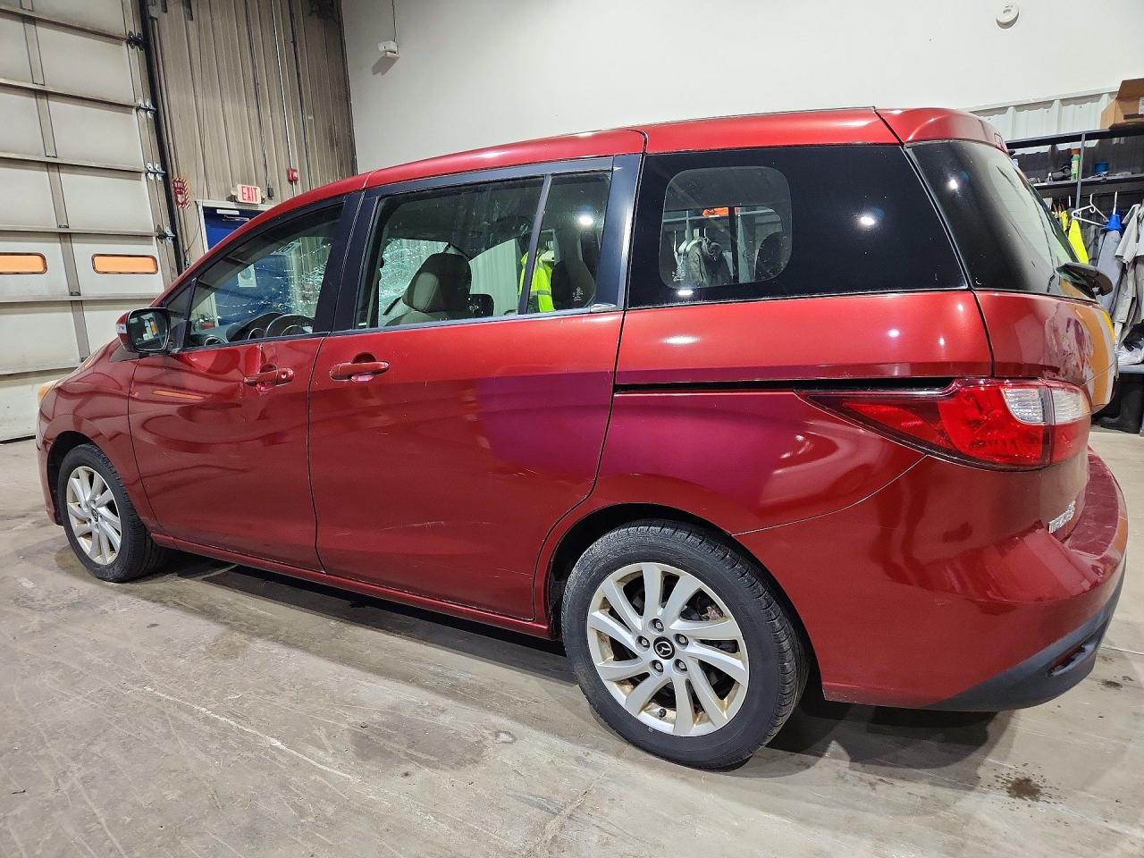 2013 Mazda 5 Красный vin: JM1CW2BL6D0146407