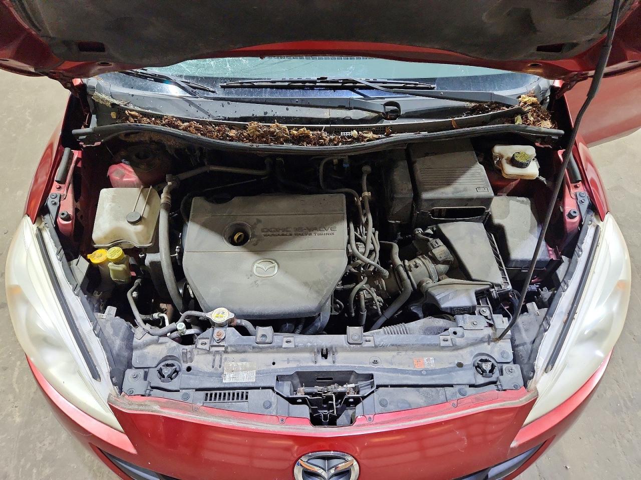2013 Mazda 5 Красный vin: JM1CW2BL6D0146407