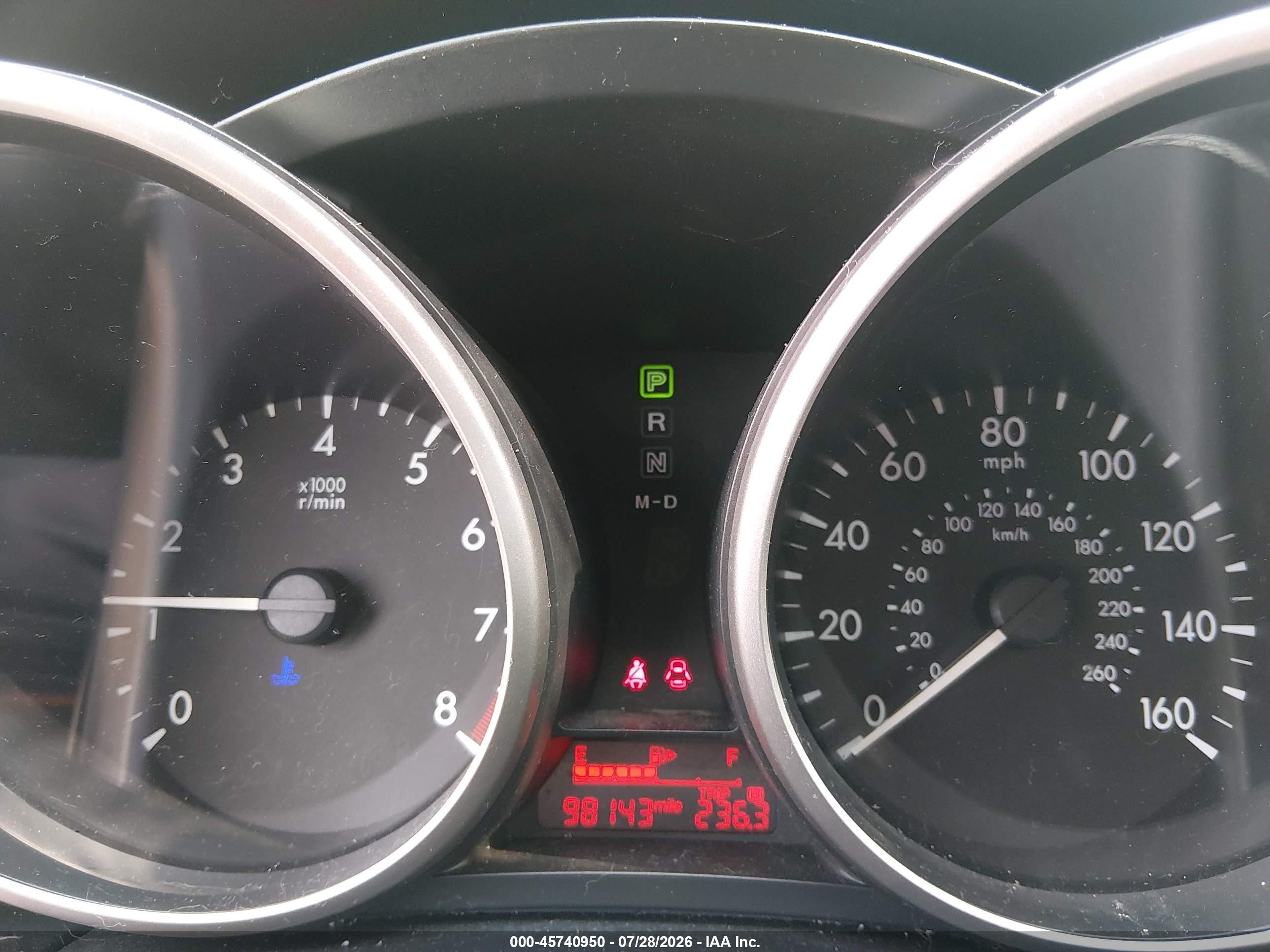 2013 Mazda Mazda5 Sport Silver vin: JM1CW2BL6D0146679