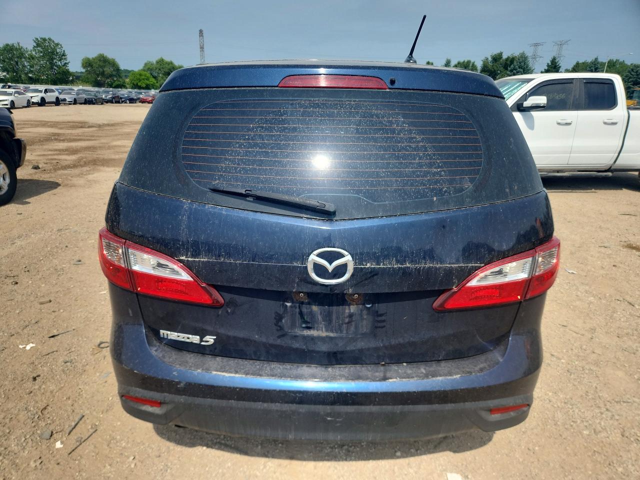 2014 Mazda 5 Sport Blue vin: JM1CW2BL6E0169252