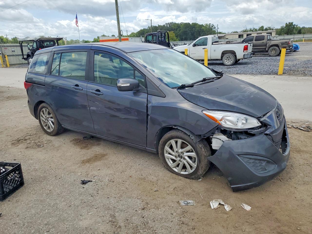 2015 Mazda 5 Sport Серый vin: JM1CW2BL6F0180737