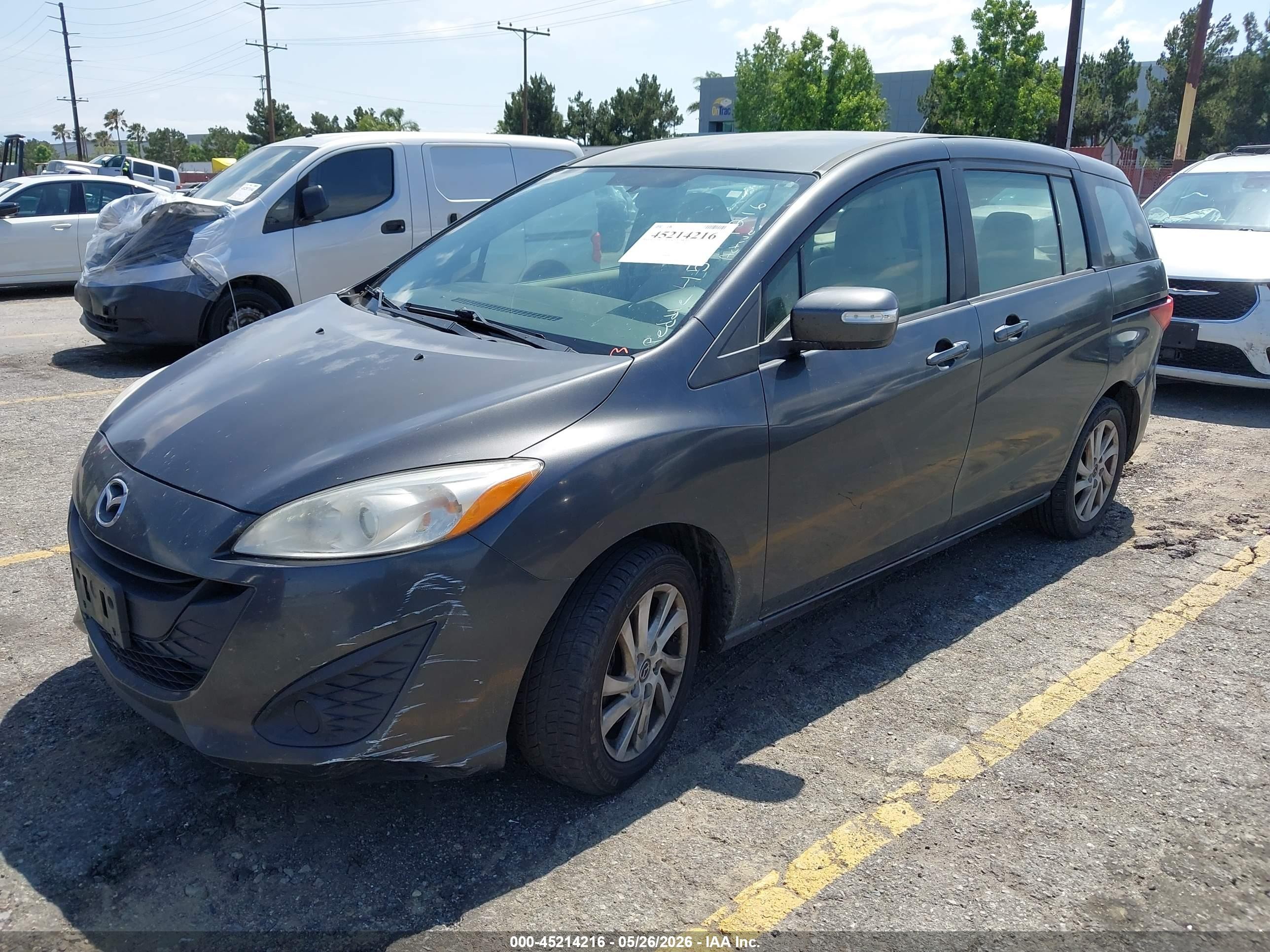 2015 Mazda Mazda5 Sport Brown vin: JM1CW2BL6F0185274