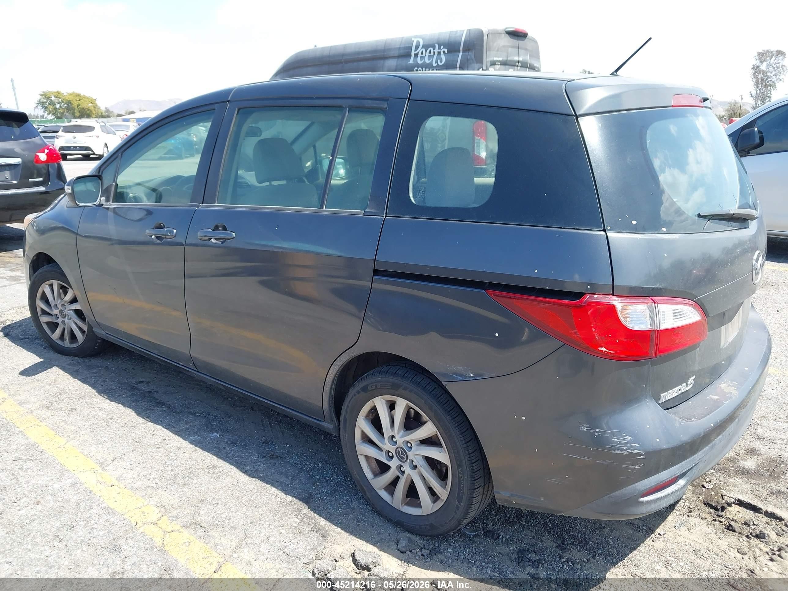 2015 Mazda Mazda5 Sport Brown vin: JM1CW2BL6F0185274