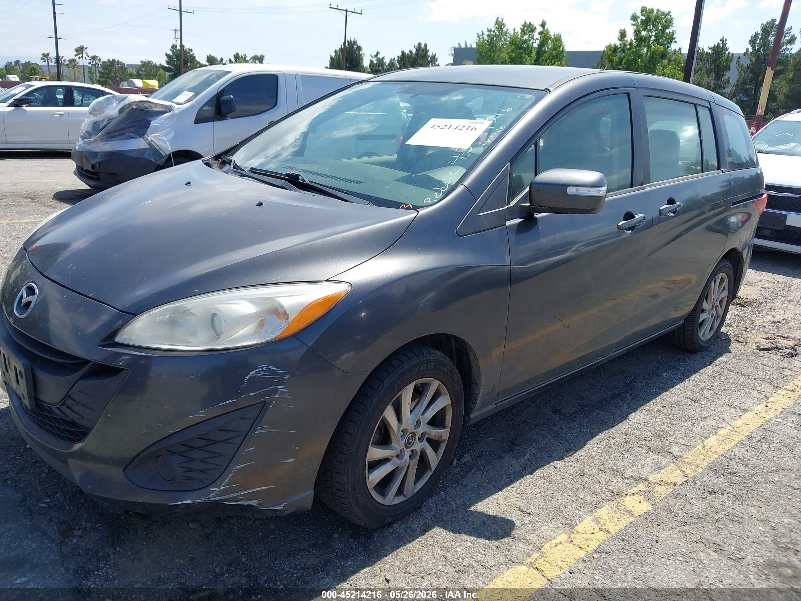 2015 Mazda Mazda5 Sport Brown vin: JM1CW2BL6F0185274
