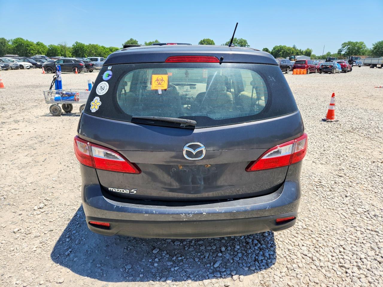 2015 Mazda 5 Sport Gray vin: JM1CW2BL6F0185324