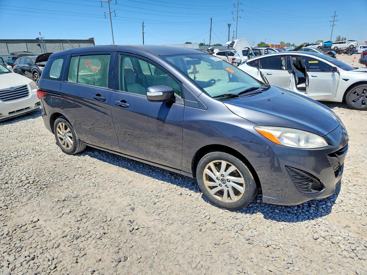2015 Mazda 5 Sport Gray vin: JM1CW2BL6F0185324