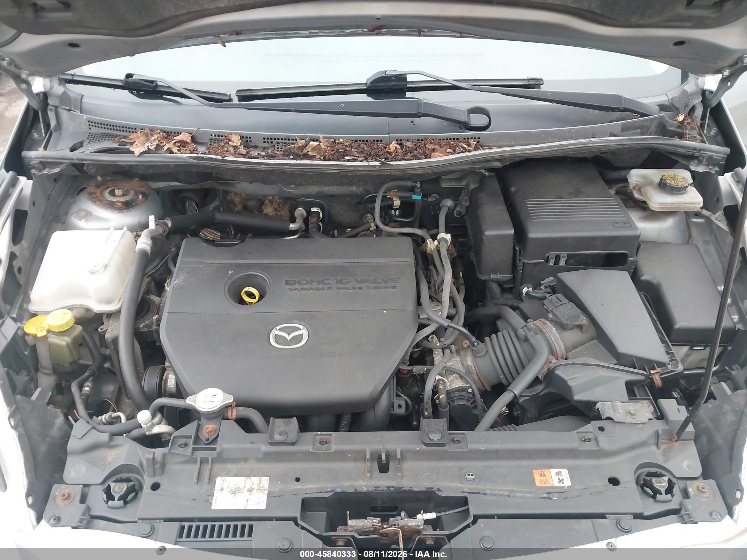 2012 Mazda Mazda5 Sport Серебряный vin: JM1CW2BL7C0108411
