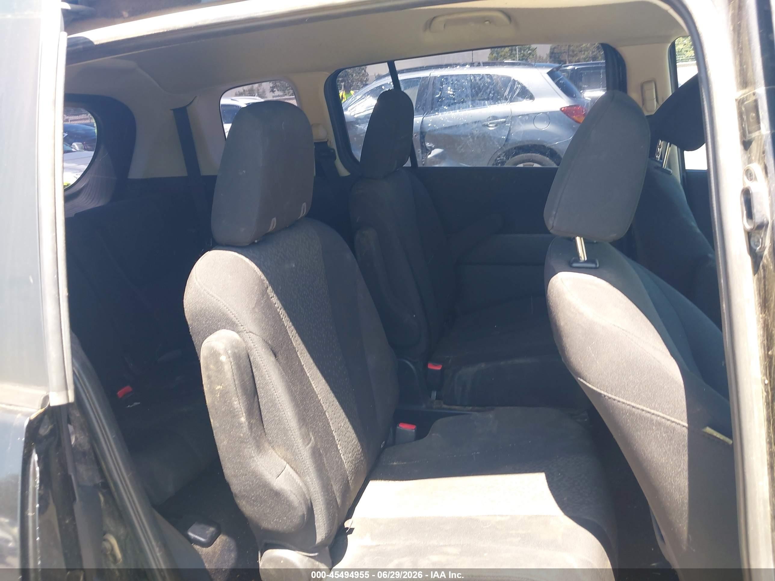 2012 Mazda Mazda5 Sport Black vin: JM1CW2BL7C0111082