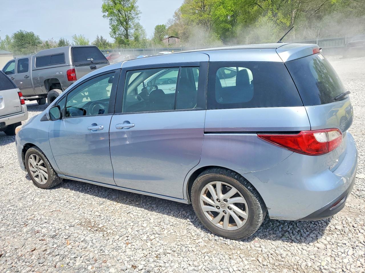 2012 Mazda 5 Blue vin: JM1CW2BL7C0125015