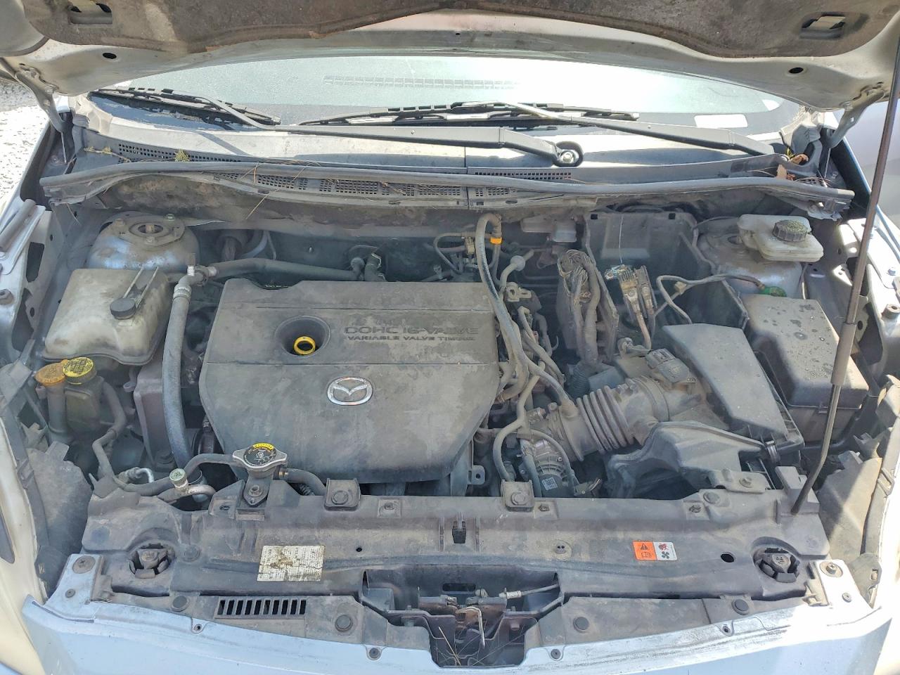 2012 Mazda 5 Blue vin: JM1CW2BL7C0125015