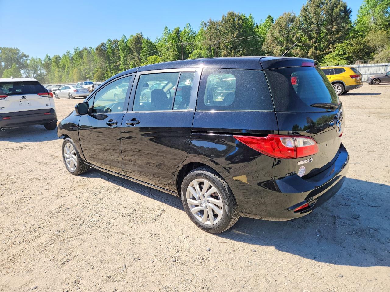 2012 Mazda 5 Black vin: JM1CW2BL7C0131199