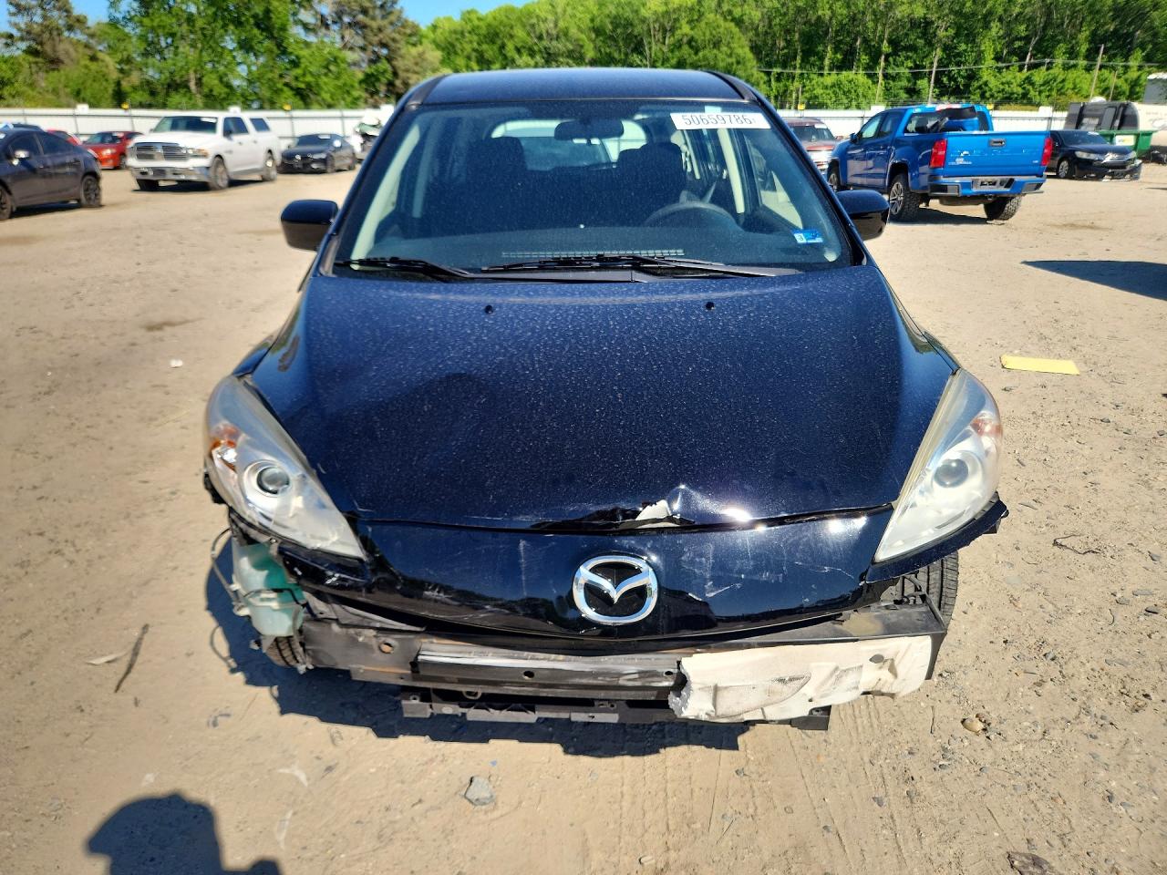 2012 Mazda 5 Black vin: JM1CW2BL7C0131199