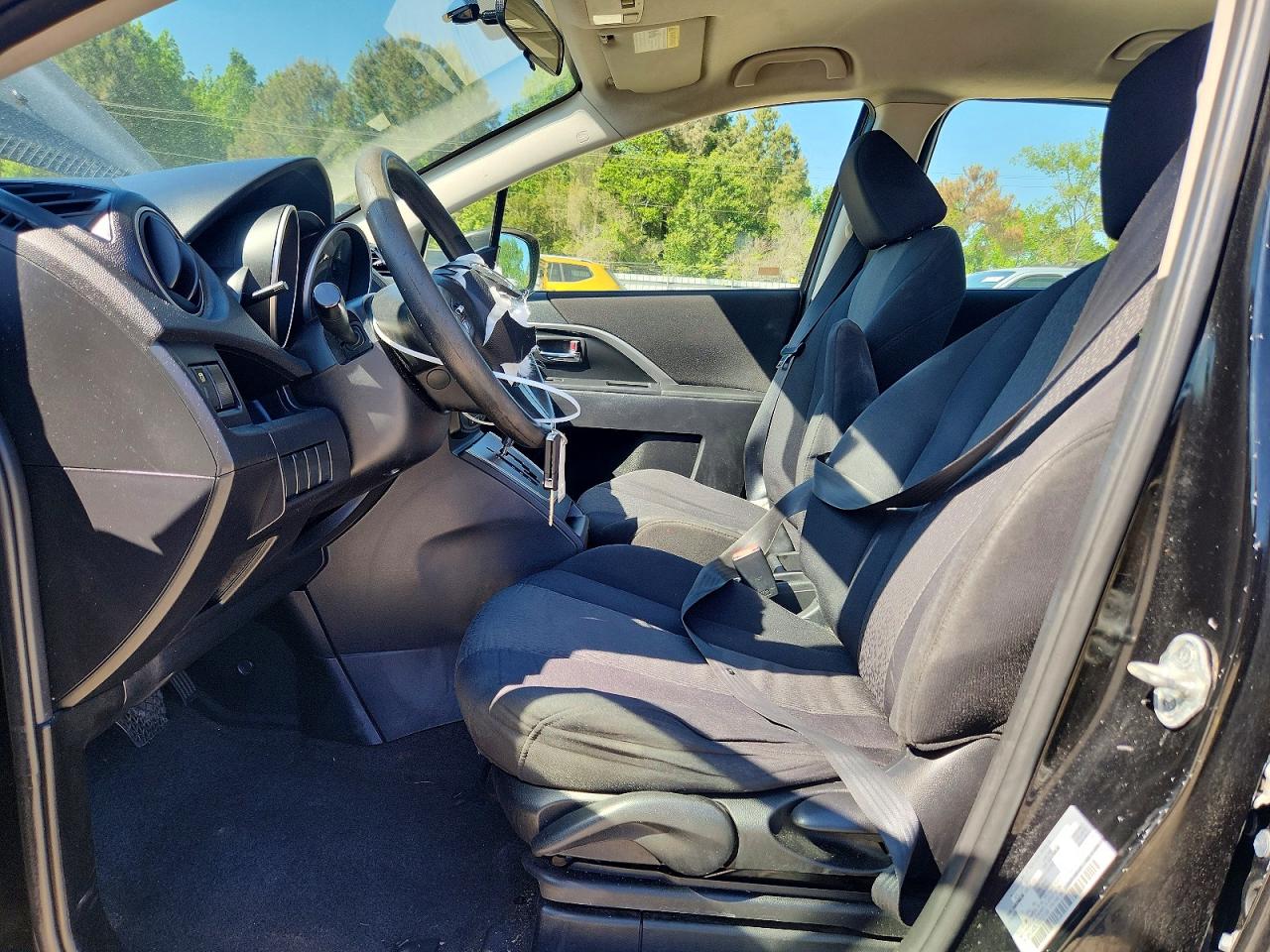 2012 Mazda 5 Black vin: JM1CW2BL7C0131199
