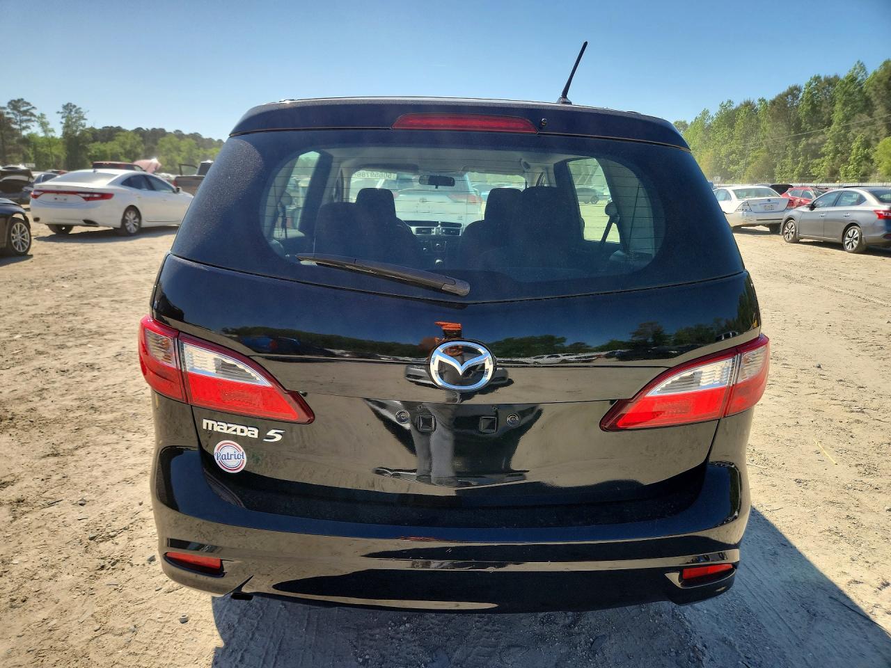 2012 Mazda 5 Black vin: JM1CW2BL7C0131199