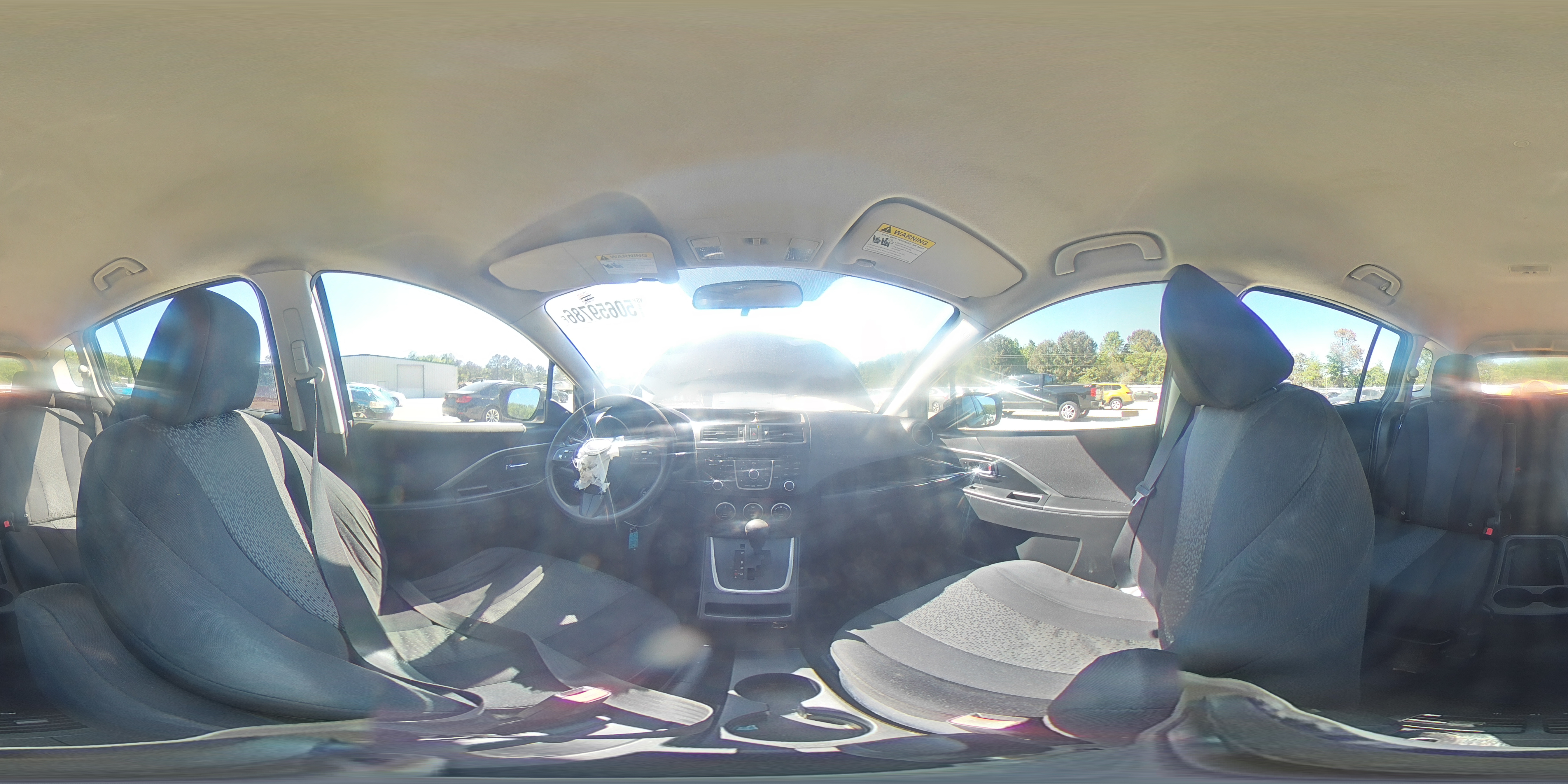 2012 Mazda 5 Black vin: JM1CW2BL7C0131199