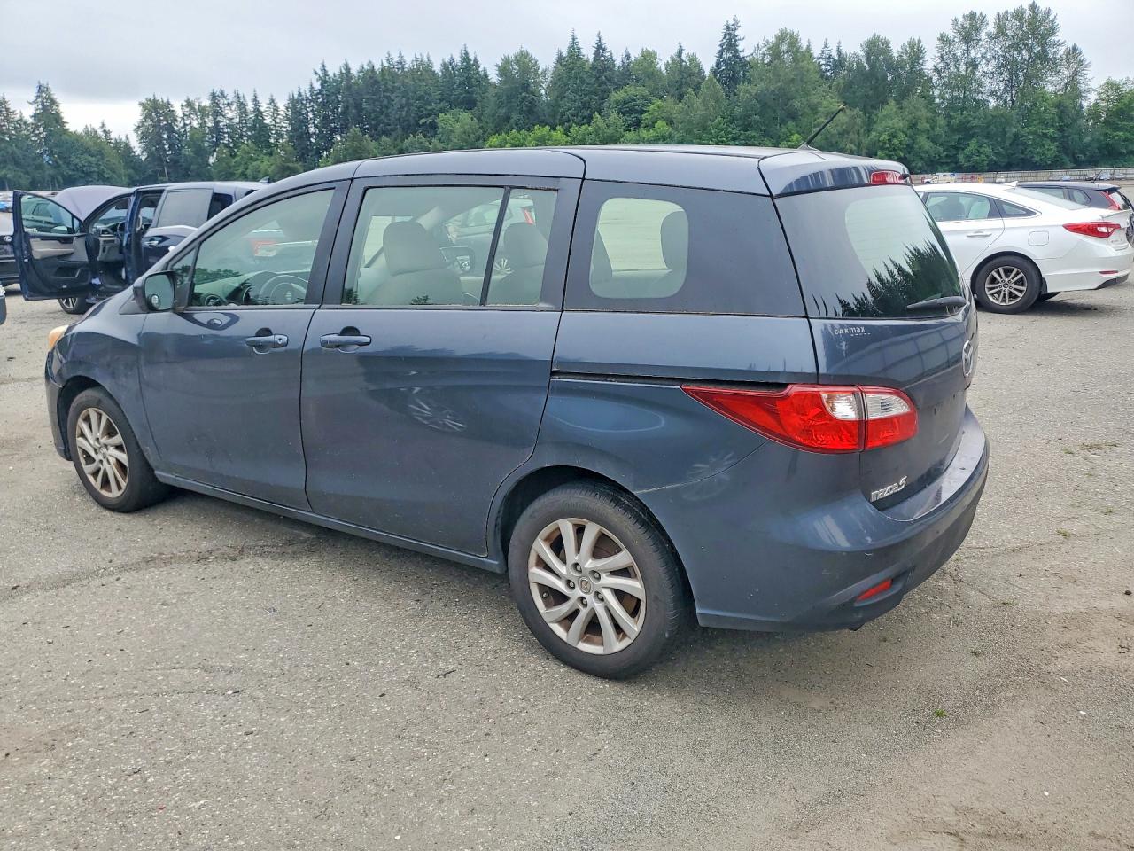2012 Mazda 5 Gray vin: JM1CW2BL7C0132126