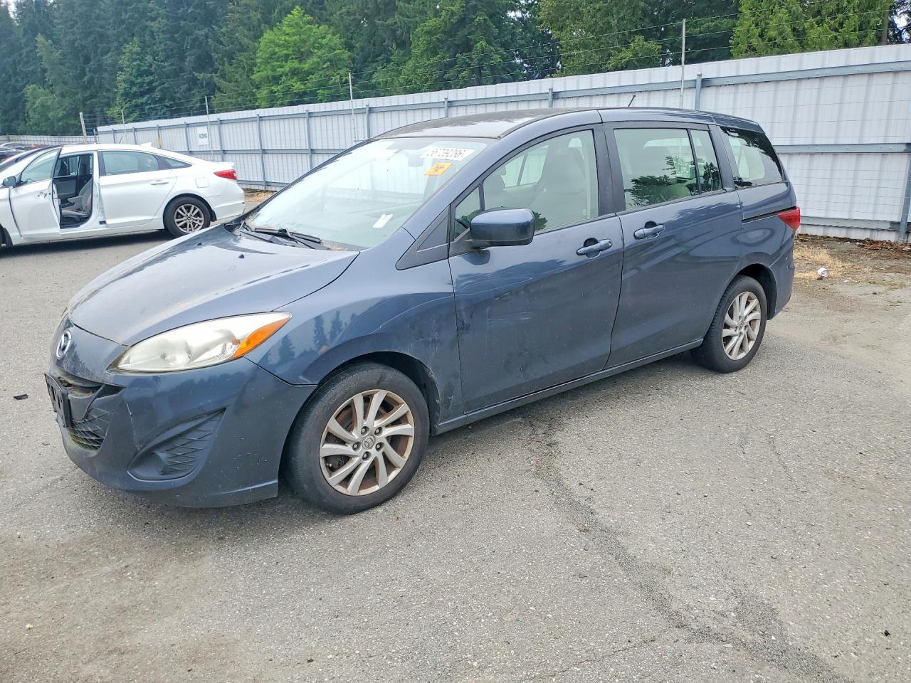 2012 Mazda 5 Серый vin: JM1CW2BL7C0132126