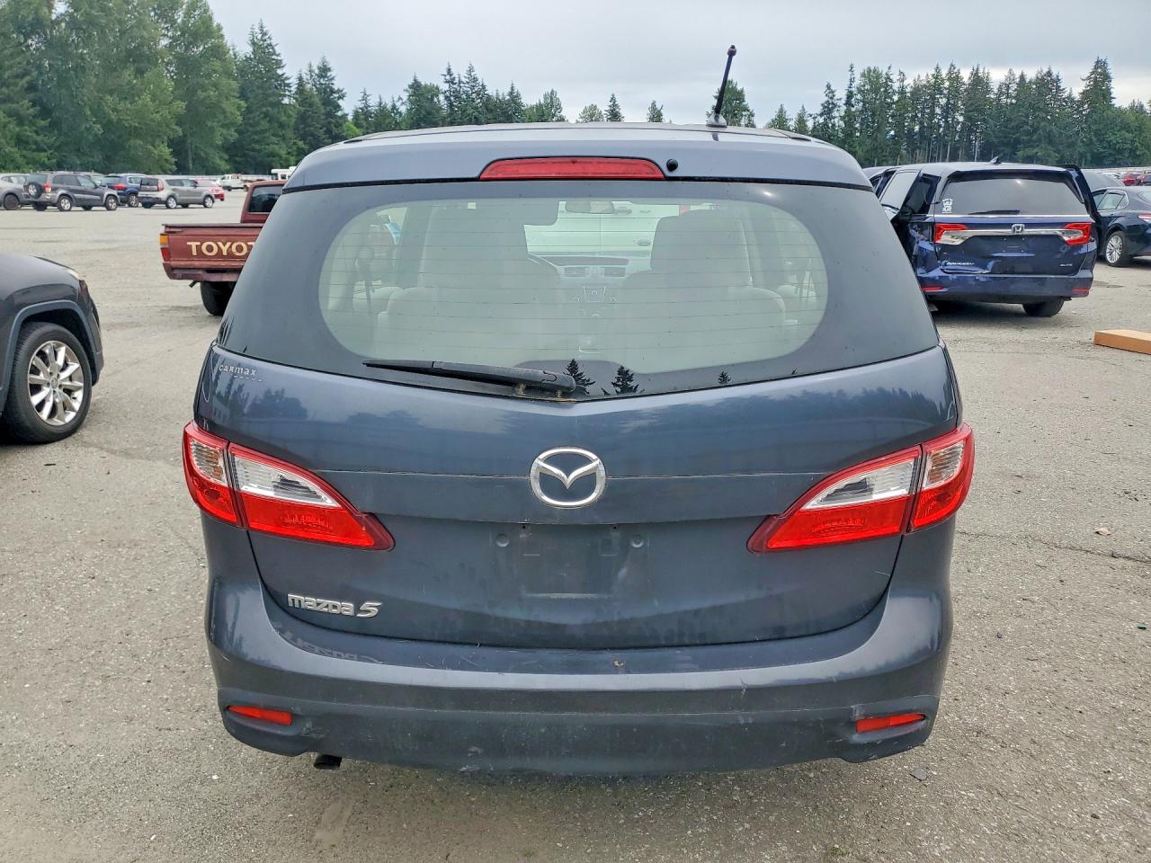 2012 Mazda 5 Gray vin: JM1CW2BL7C0132126